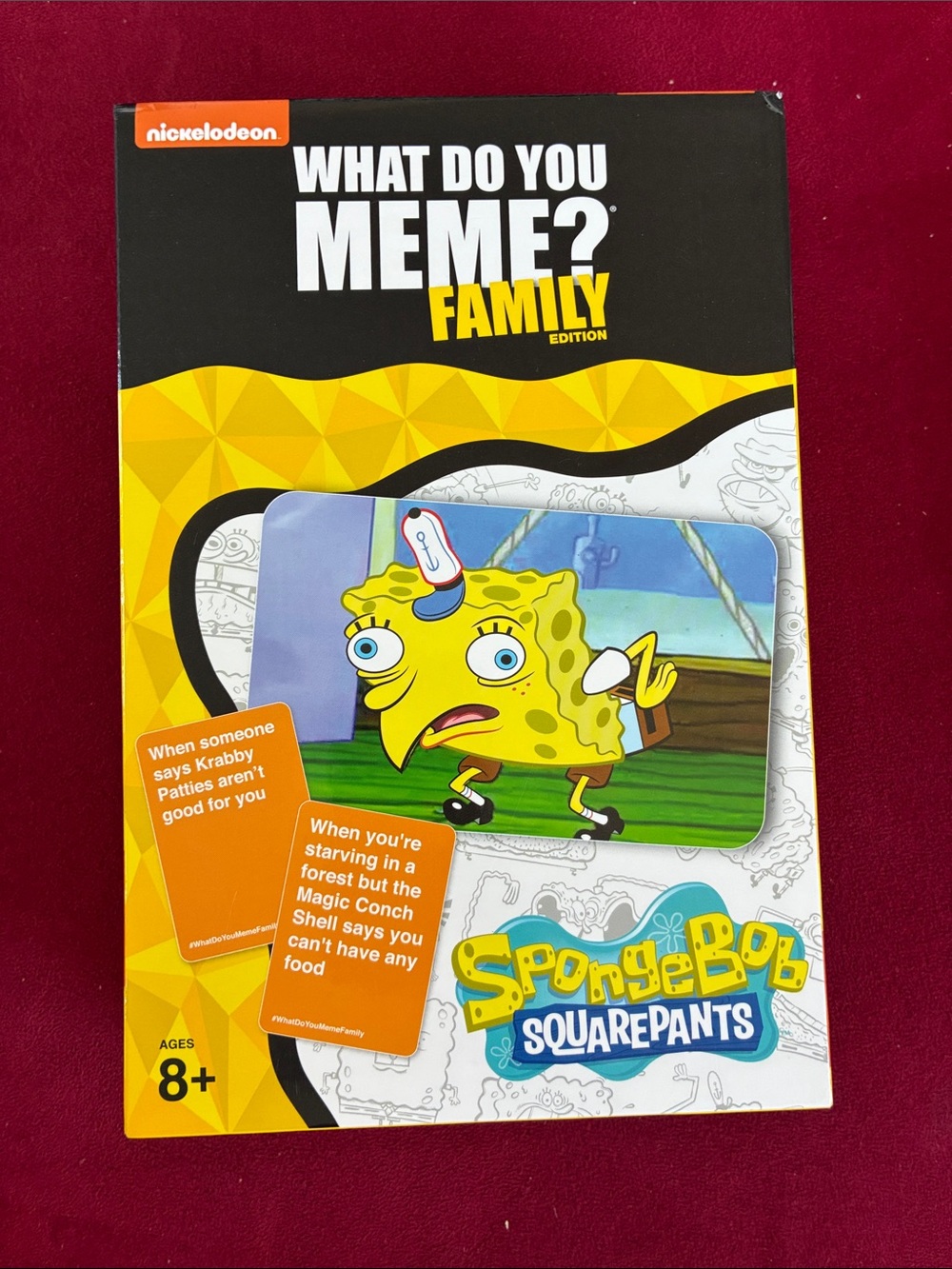 Nickelodeon SpongeBob SquarePants Card Game